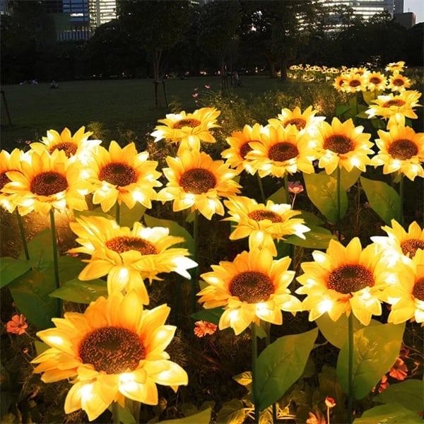 RamaraSun Girasoli solari — Illumina le tue notti con l'incanto del giardino, senza sforzo - Souliia