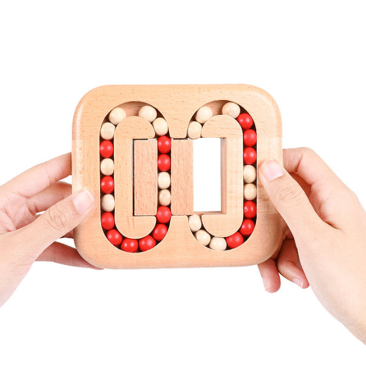Jeu de puzzle rotatif en bois - Souliia
