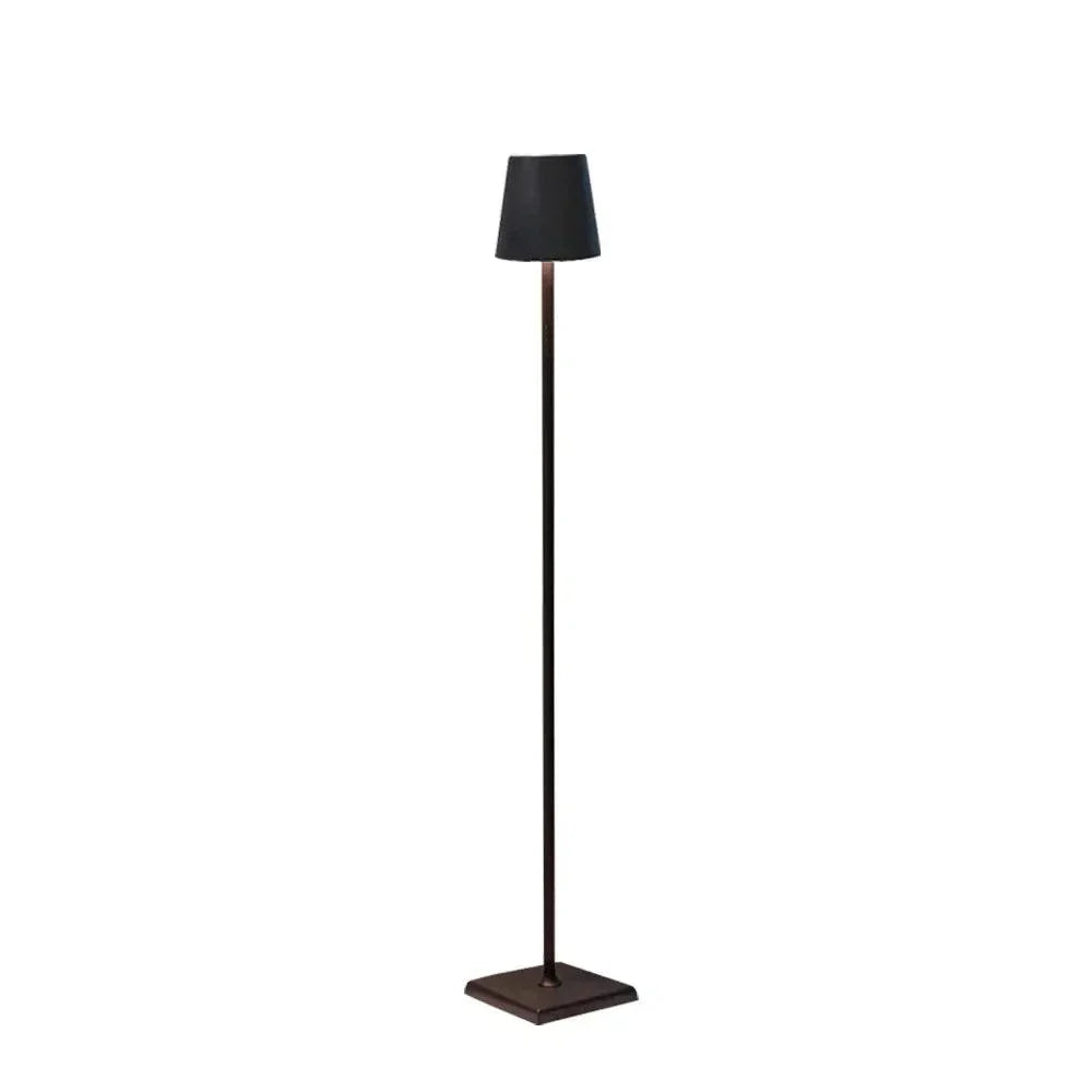 LumaNova Nordic LED Floor Lamp — Rechargeable, Dimmable, Touch-Controlled
