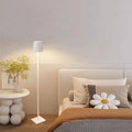 LumaNova Nordic LED Floor Lamp — Rechargeable, Dimmable, Touch-Controlled