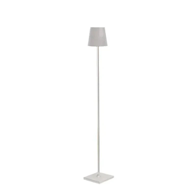 LumaNova Nordic LED Floor Lamp — Rechargeable, Dimmable, Touch-Controlled