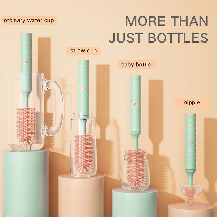 Electric Baby Bottle Brush — Automatic Infant Bottle Cleaner