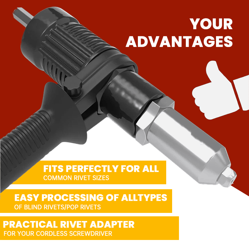 Transform Your Power Drill into a Precision Tool for Effortless Riveting - Souliia