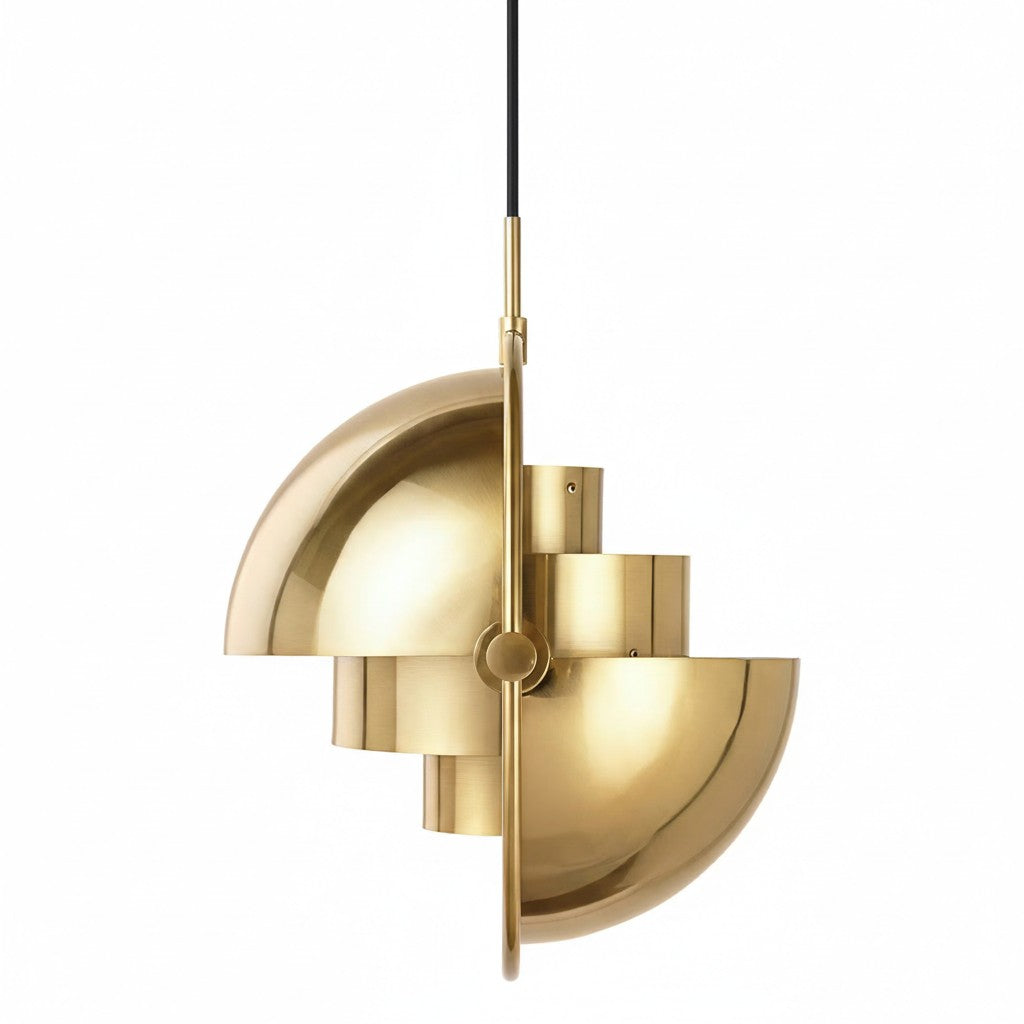 Multiva Sculptural Pendant Light – Adjustable Chandelier in Danish Modern Style for Dining Areas N18 | Souliia