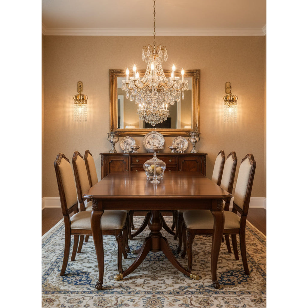 Timon Brass Crown Wall Lamp | Souliia