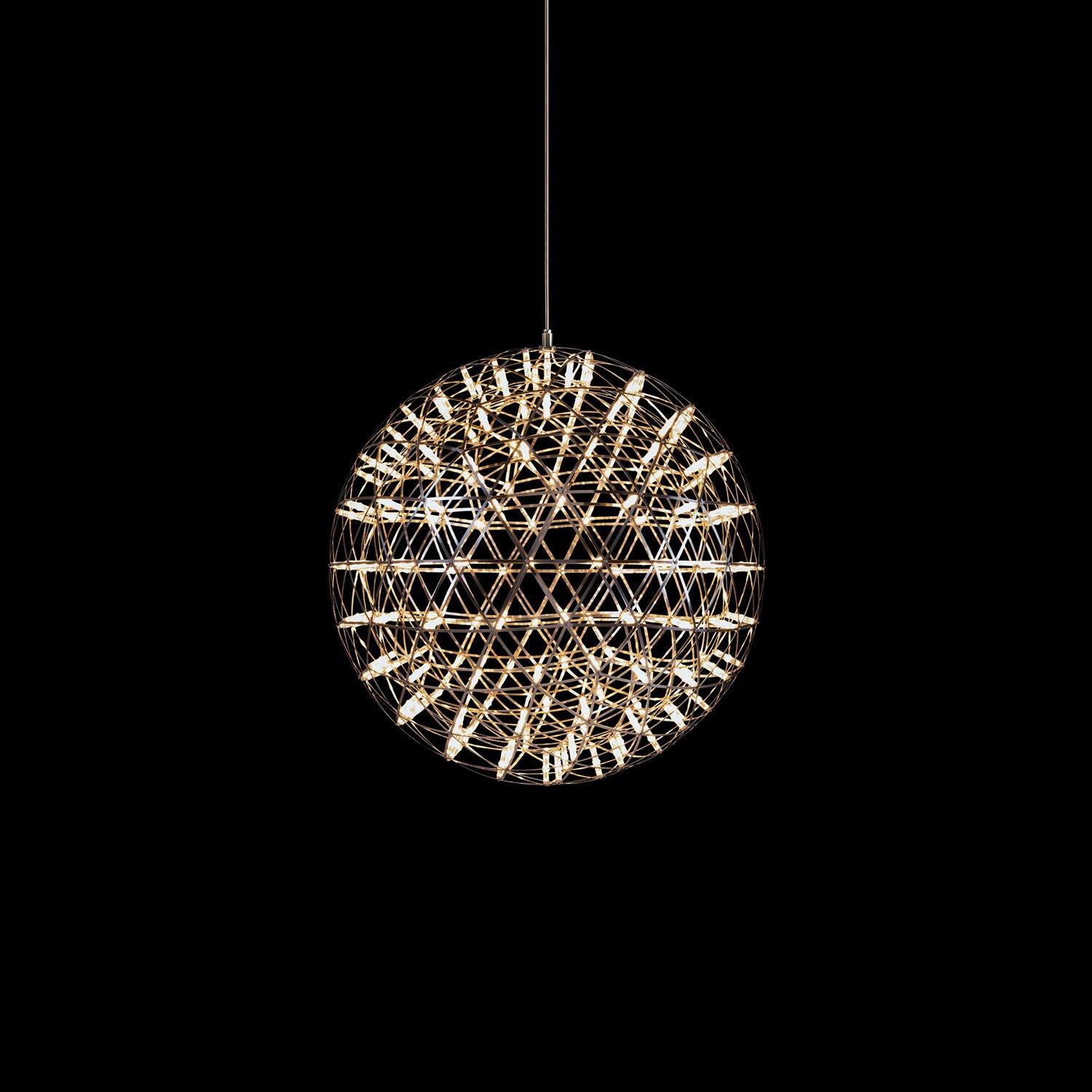 Silver Spark Ball Pendant Light | Souliia
