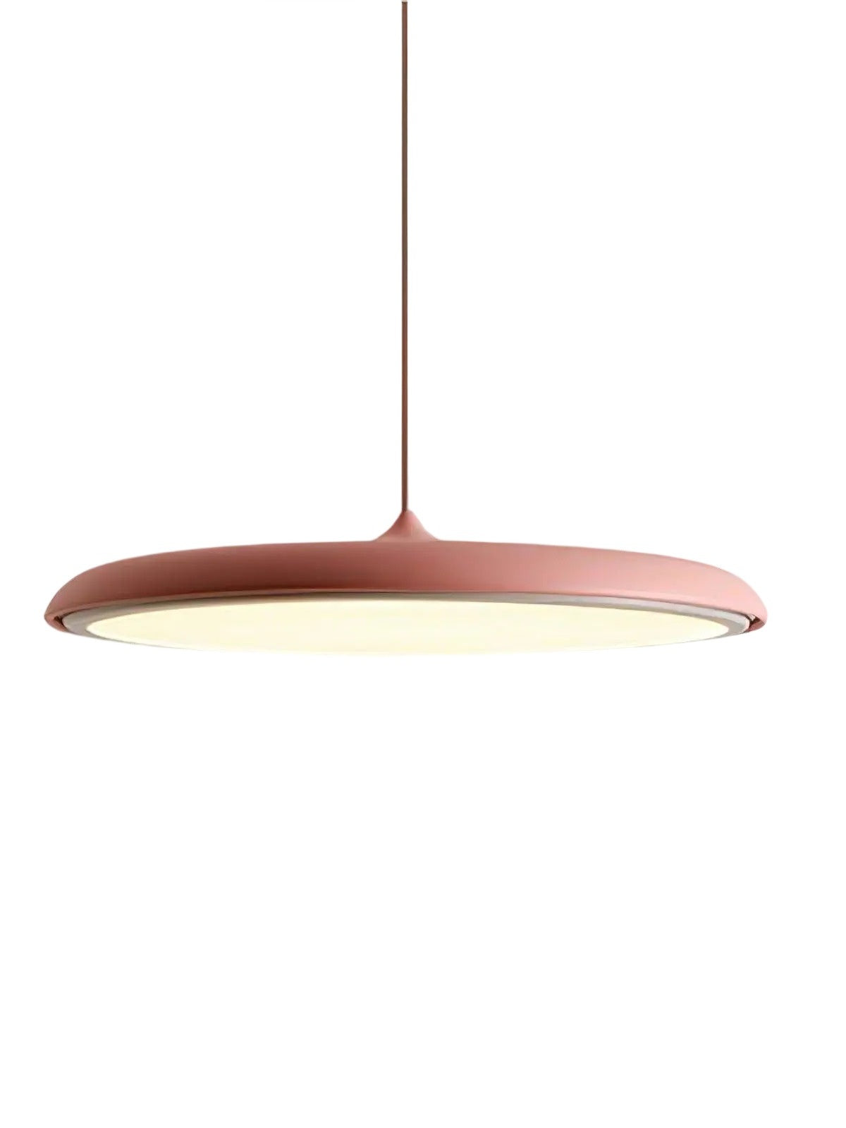 Macaron Pendelleuchte – Schlanke Metall-Saucer-Leuchte | Souliia