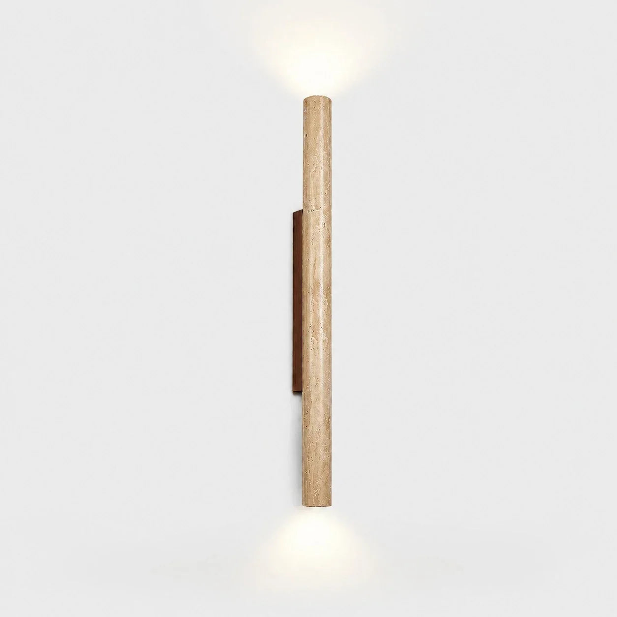 Stone Linear Wall Sconce, Up Down Wall Light for Hallway, Vanity, Bedroom and Stairway | Souliia
