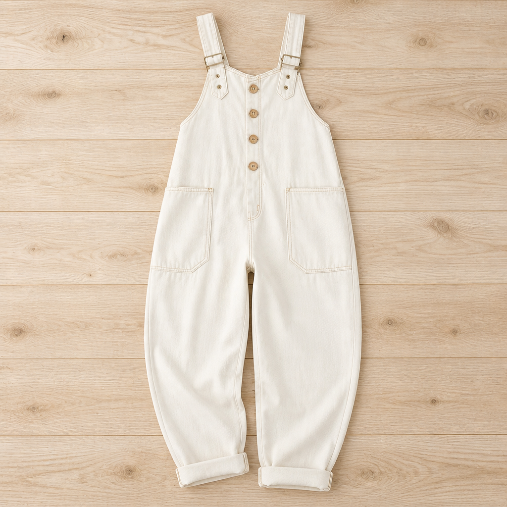 VieraFlex Relaxed Denim Jumpsuit — Feel Unstoppable Comfort and Effortless Confidence All Day Long - Souliia