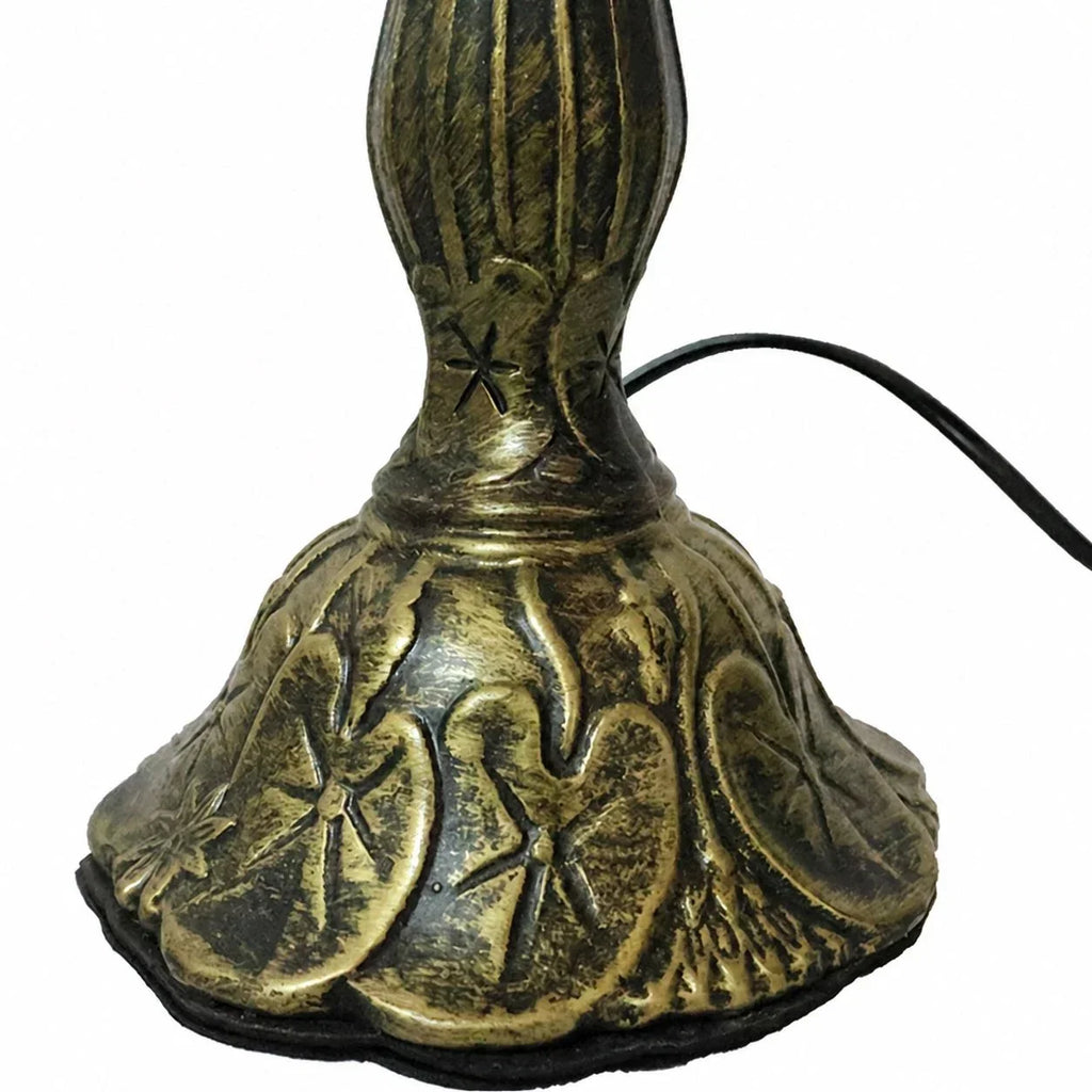 Tiffany-Style Stained Glass Horse Table Lamp | Souliia