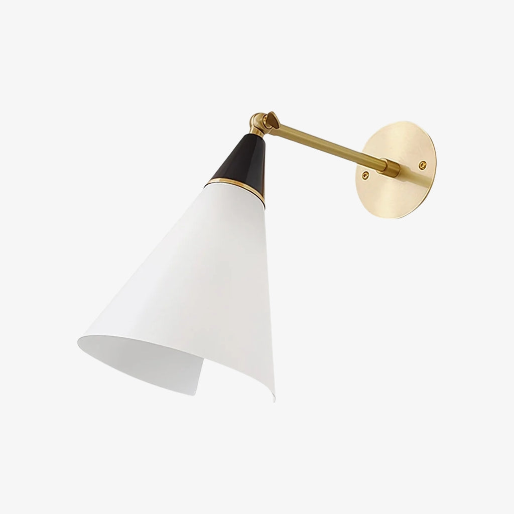 Lampada da parete minimalista Oribelle – Applique contemporanea in metallo per ambienti interni | Souliia