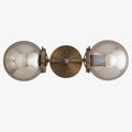 Lumio Globe Clear Glass – Modern Industrial Bathroom Vanity Light | Souliia