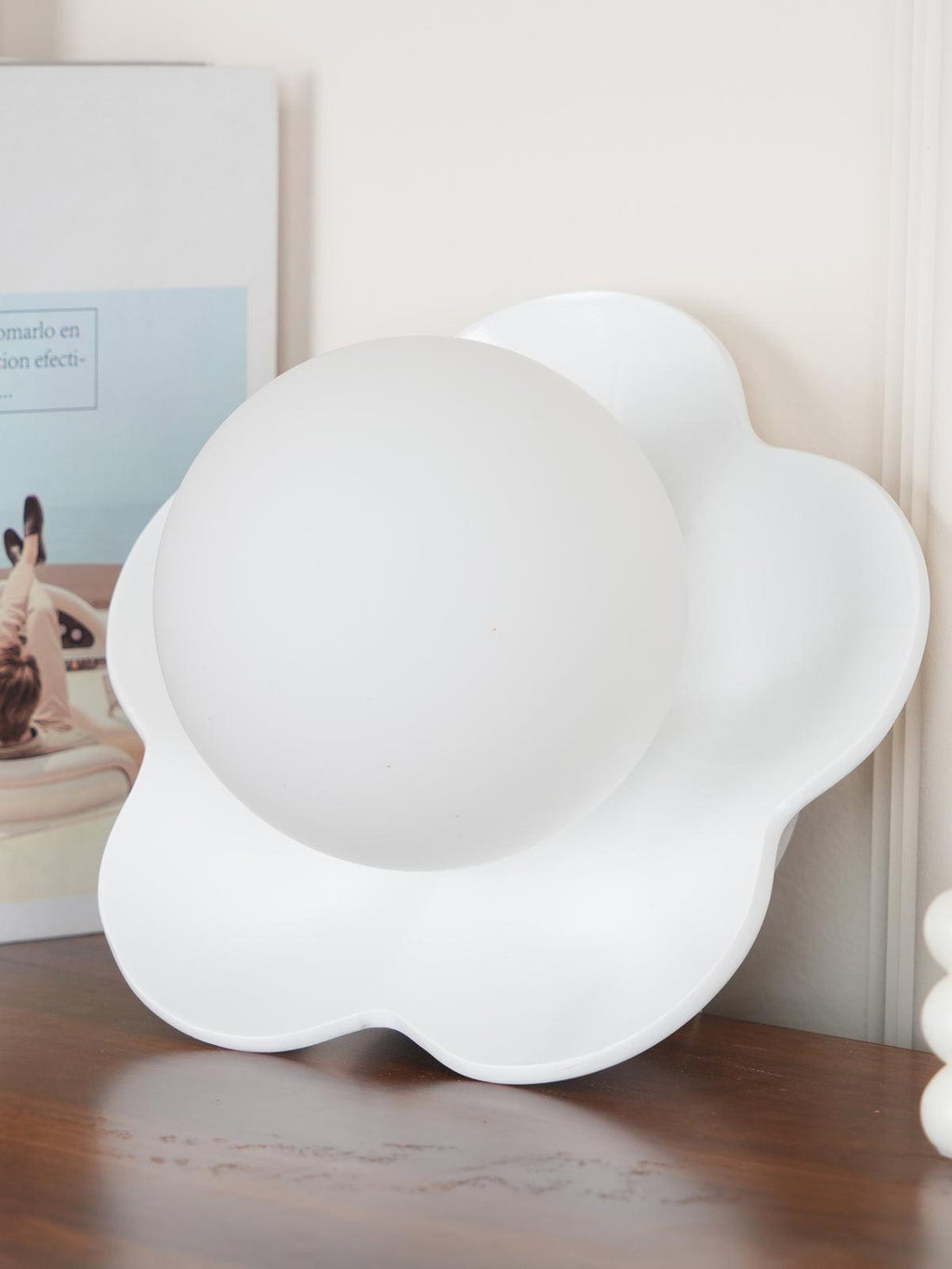 Rivolence Petal Inspired Sculptural Wall Lamp for Living Room & Bedroom | Souliia