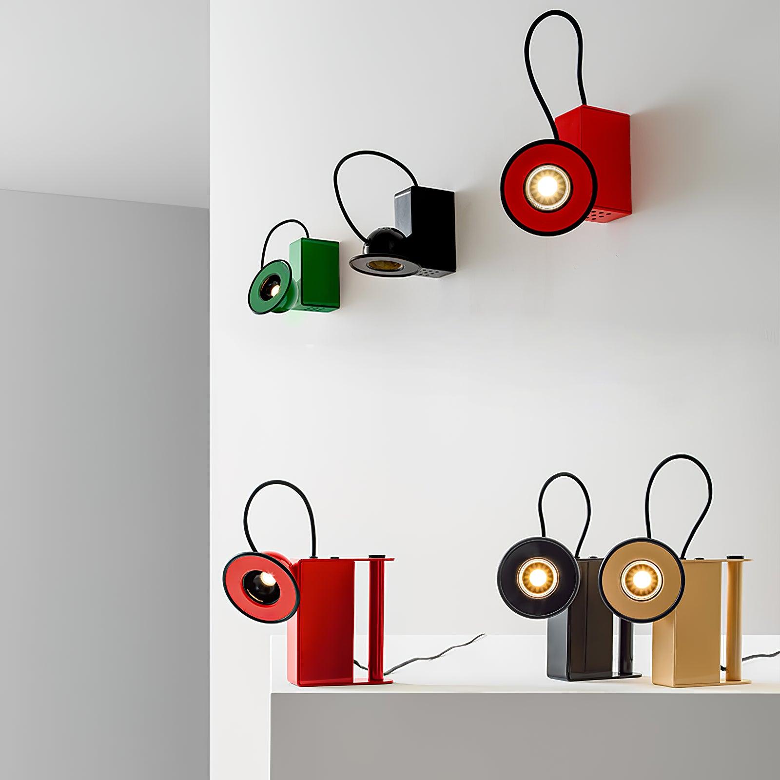 Magnetische Verstellbare Kamera Tischlampe M32 | Souliia