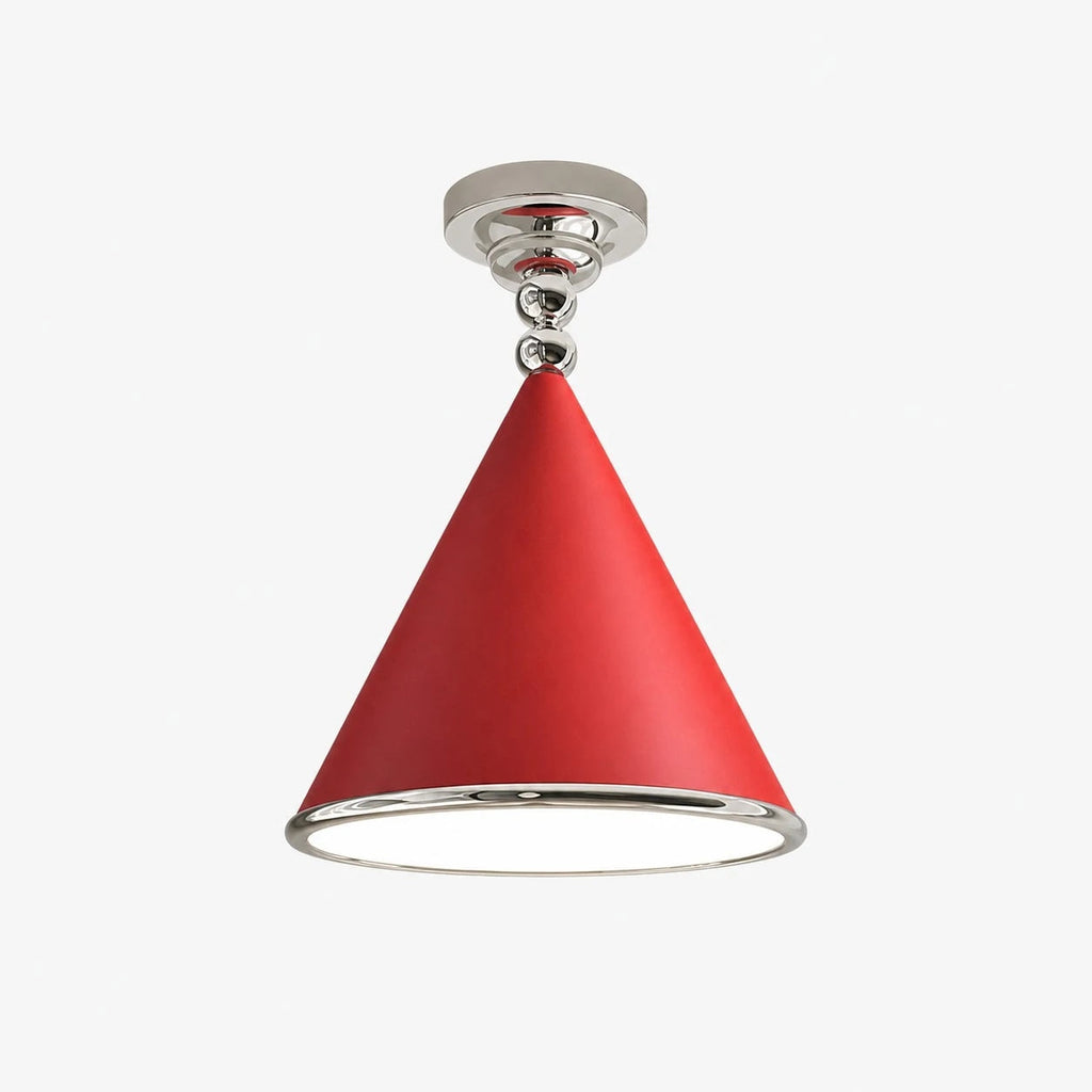 Modern, krémszínű, kúpos LED mennyezeti lámpa | Souliia