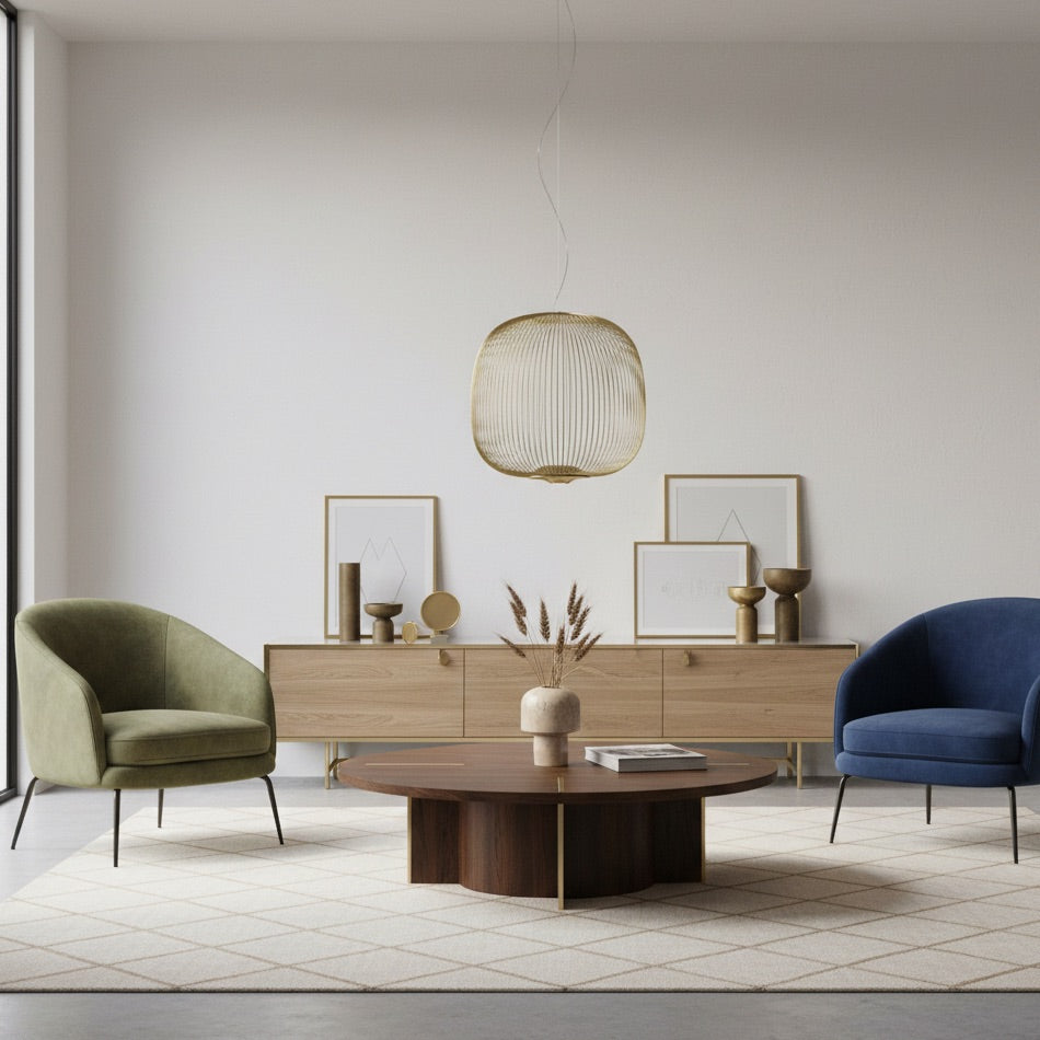 Radiloop Minimalist Suspension Lamp - Metal Lantern-Inspired Design for Dining Room N48 | Souliia