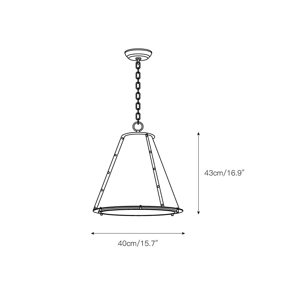 Lampă suspendată Pierrepont | Souliia