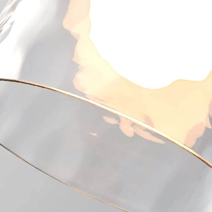 Quenora Sculptural Drop Pendant Light - Contemporary Glass Hanging Lamp for Dining Area U23 | Souliia