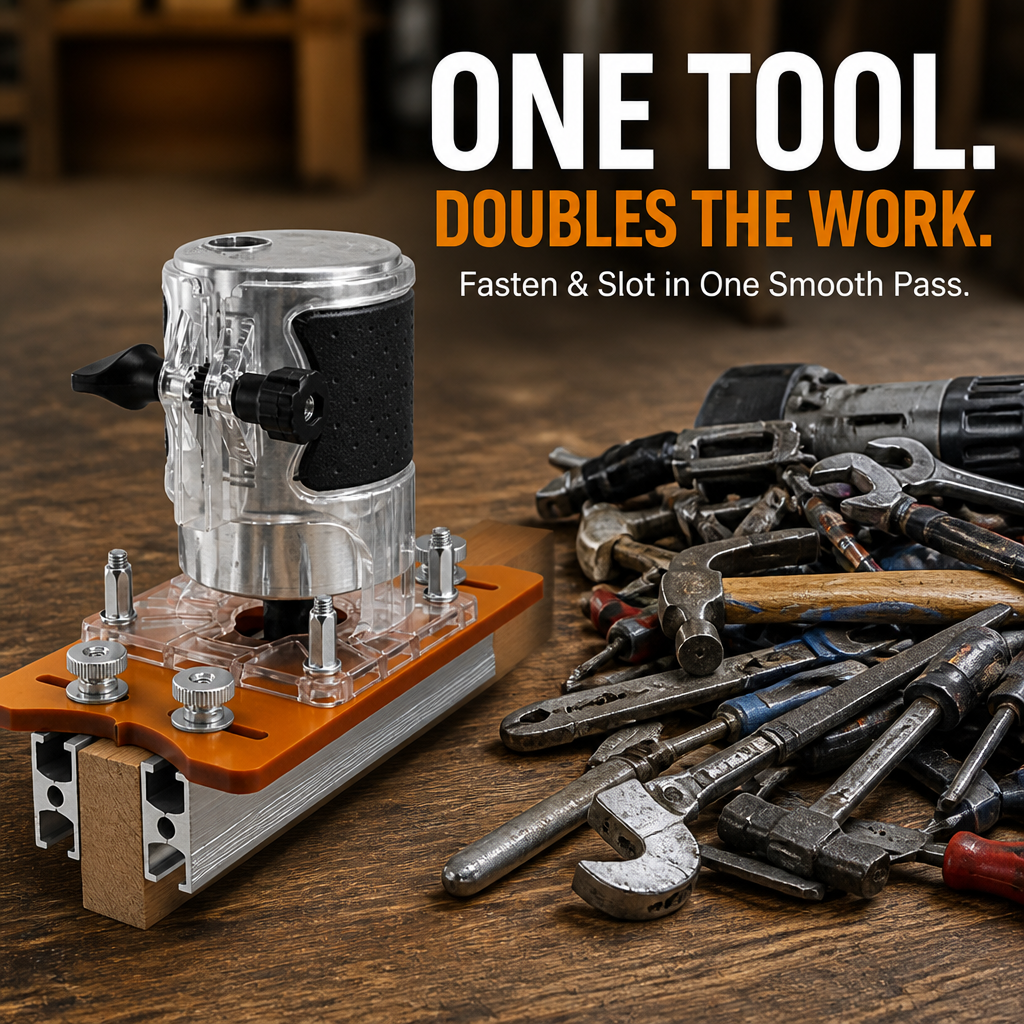 VersaCraft Duo — Double Your Woodworking Speed with Flawless Precision and Effortless Flow - Souliia