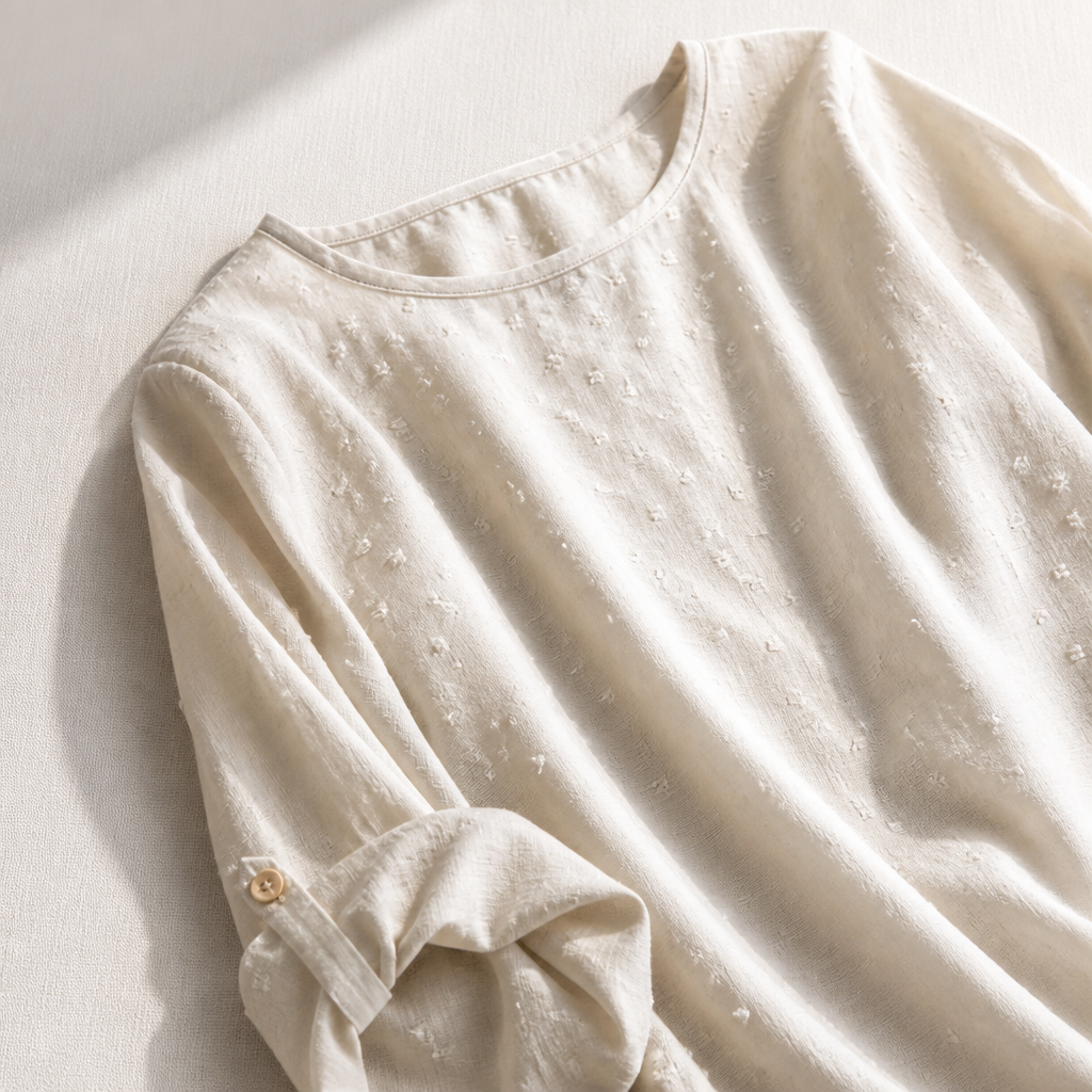 VelaraWeave-jacquardpusero — Kääriydy pehmeään eleganssiin, joka vahvistaa itsevarmuuttasi koko päivän - Souliia
