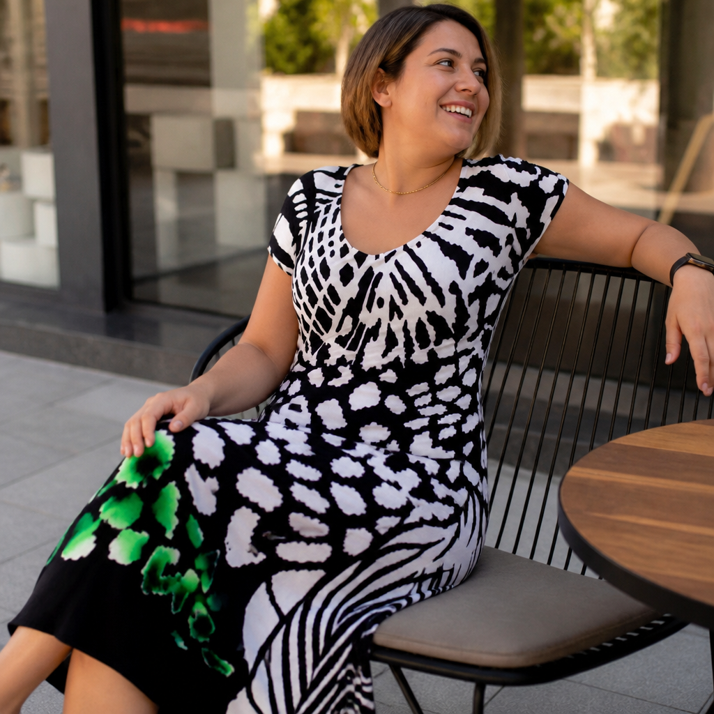 SereneSilk Wrap Dress — Unleash Your Confidence with Effortless Comfort and Flawless Style - Souliia