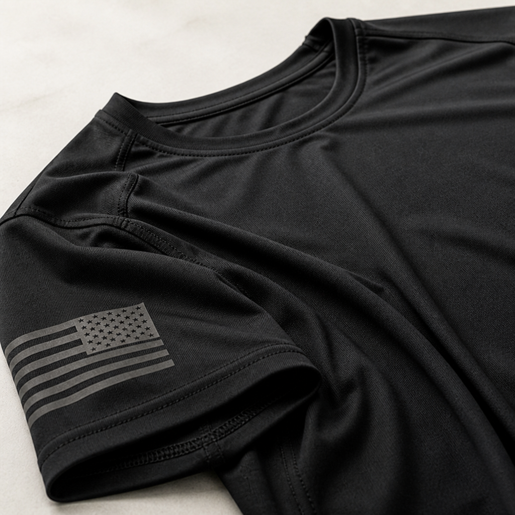 VigorFlex Athletic Fit Crew Neck T-Shirt — Stay Fresh, Move Freely, Look Unstoppable All Day - Souliia