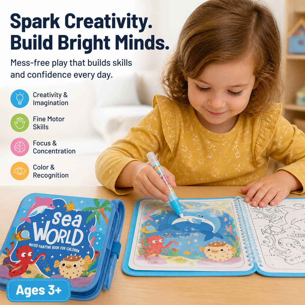 VividSplash — Keep Little Hands Busy and Learning With Just Water - Souliia