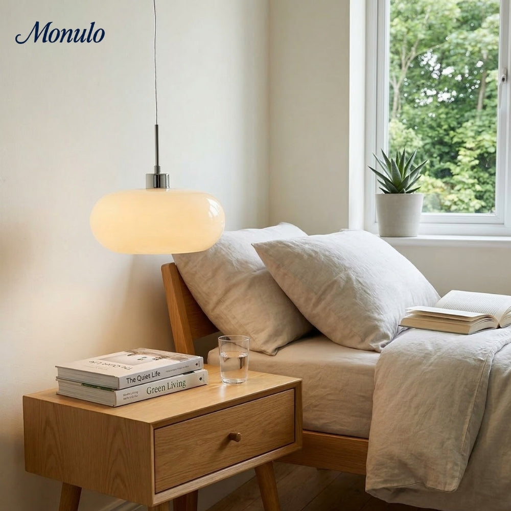 Nordic Metal Bauhaus Glass Pendant Lamp | Souliia
