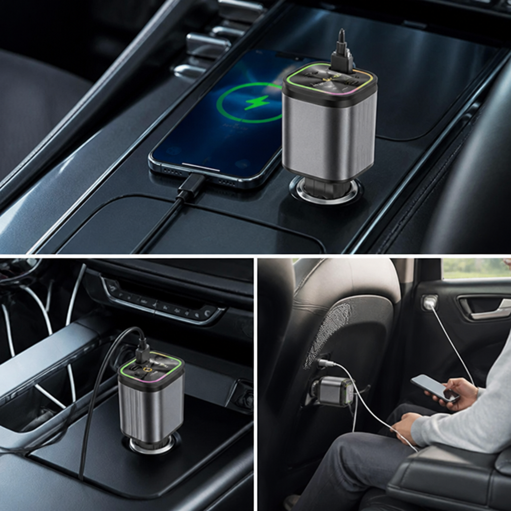 VoltAura 120W — Charge at Lightning Speed While Transforming Your Ride into a Stunning Starry Escape - Souliia
