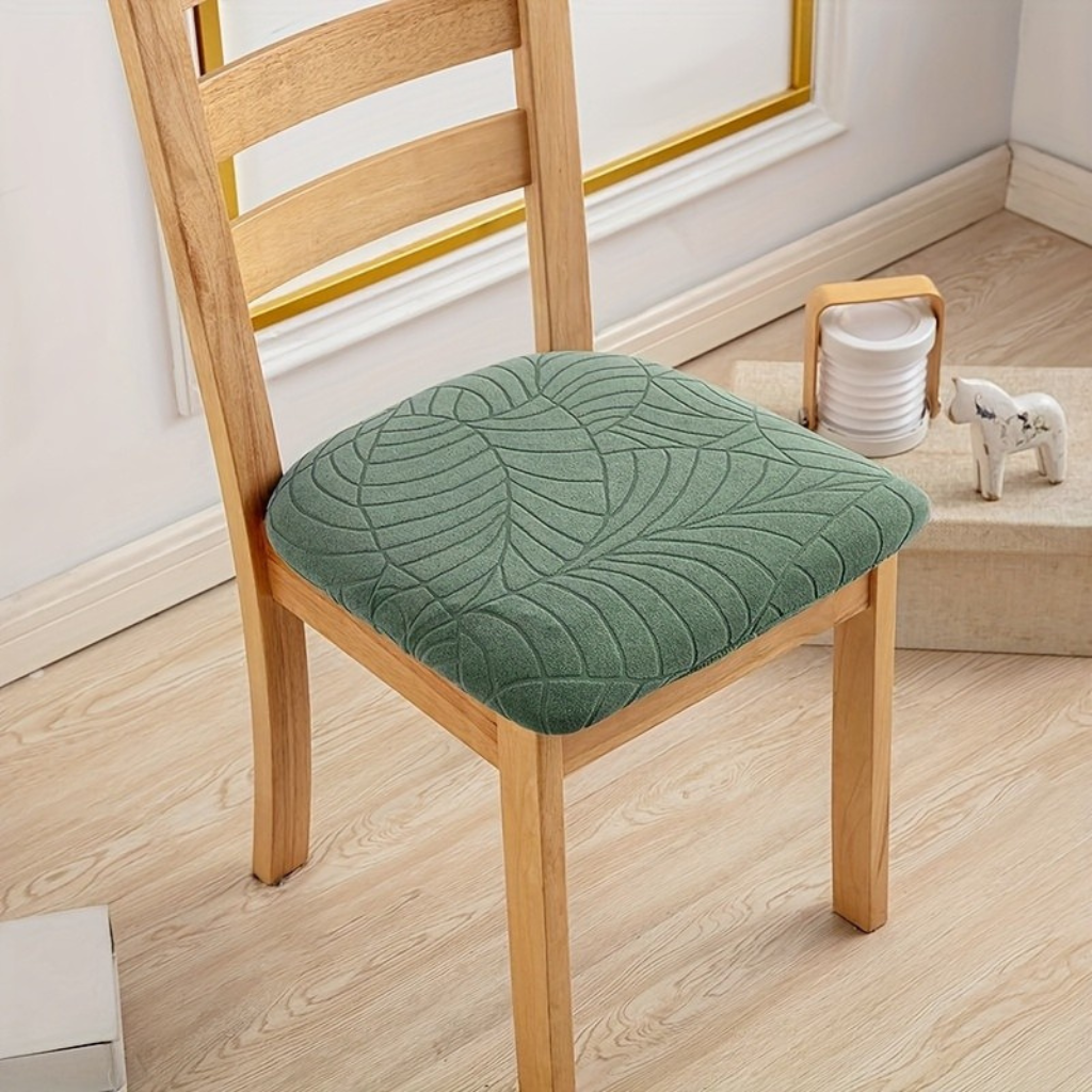 Jacqurenew Stretchable Chair Covers — Secure Elastic Fit, Universal Shape
