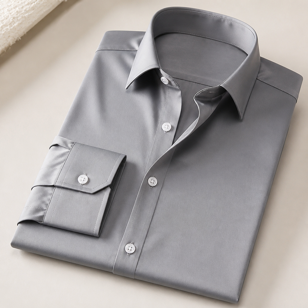 VeroLine Men’s Long Sleeve Shirt — Dress Sharp, Feel Cool, Own Every Moment - Souliia