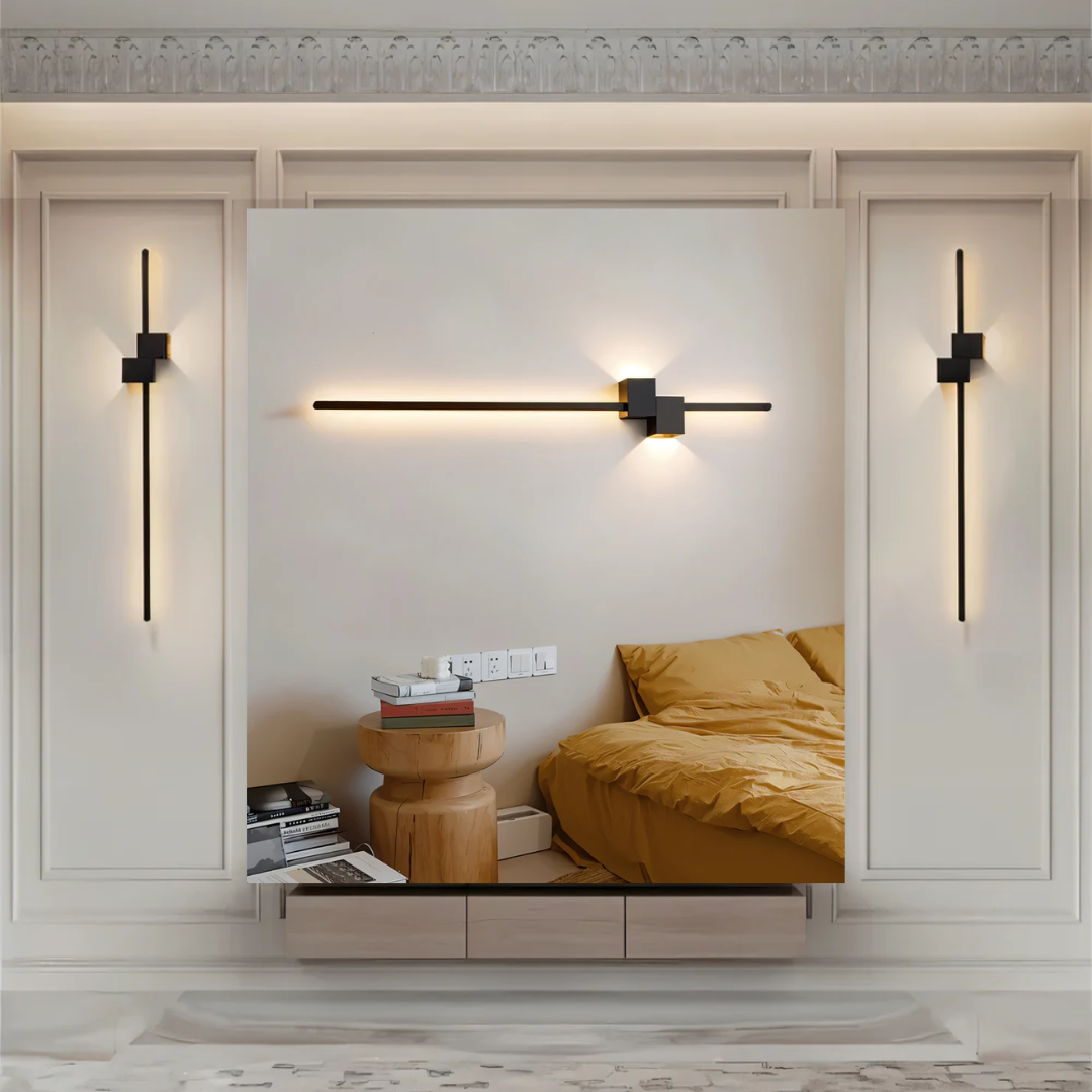 LumiNova Minimalist LED Wall Light — Clean Contemporary Silhouette