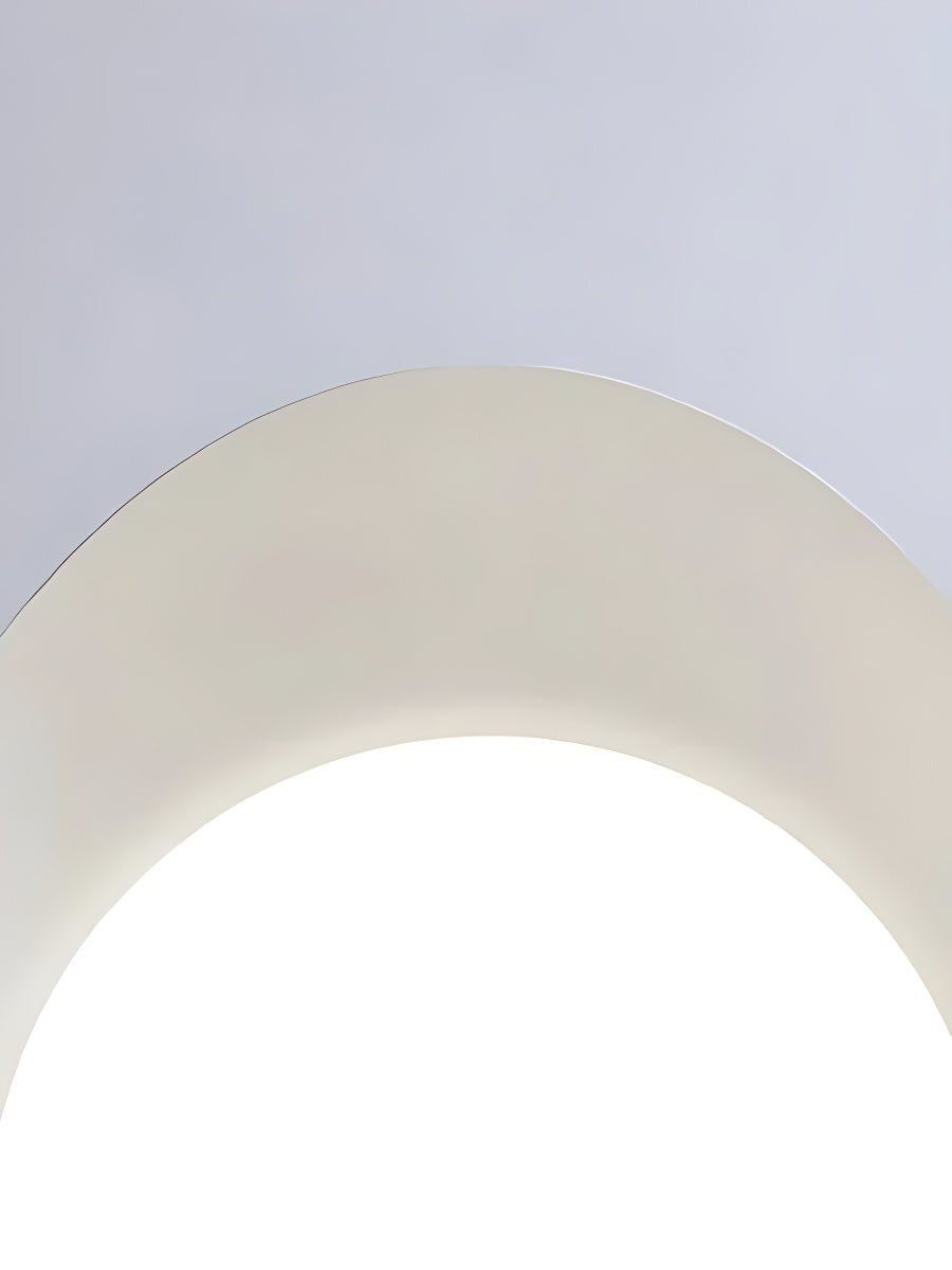 Simple Metal Wave Ceiling Light For Hallway | Souliia