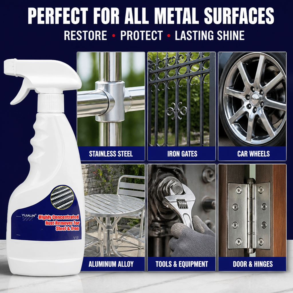 RevitaSteel — Watch Rust Disappear and Bring Your Metal Back to Life Instantly - Souliia
