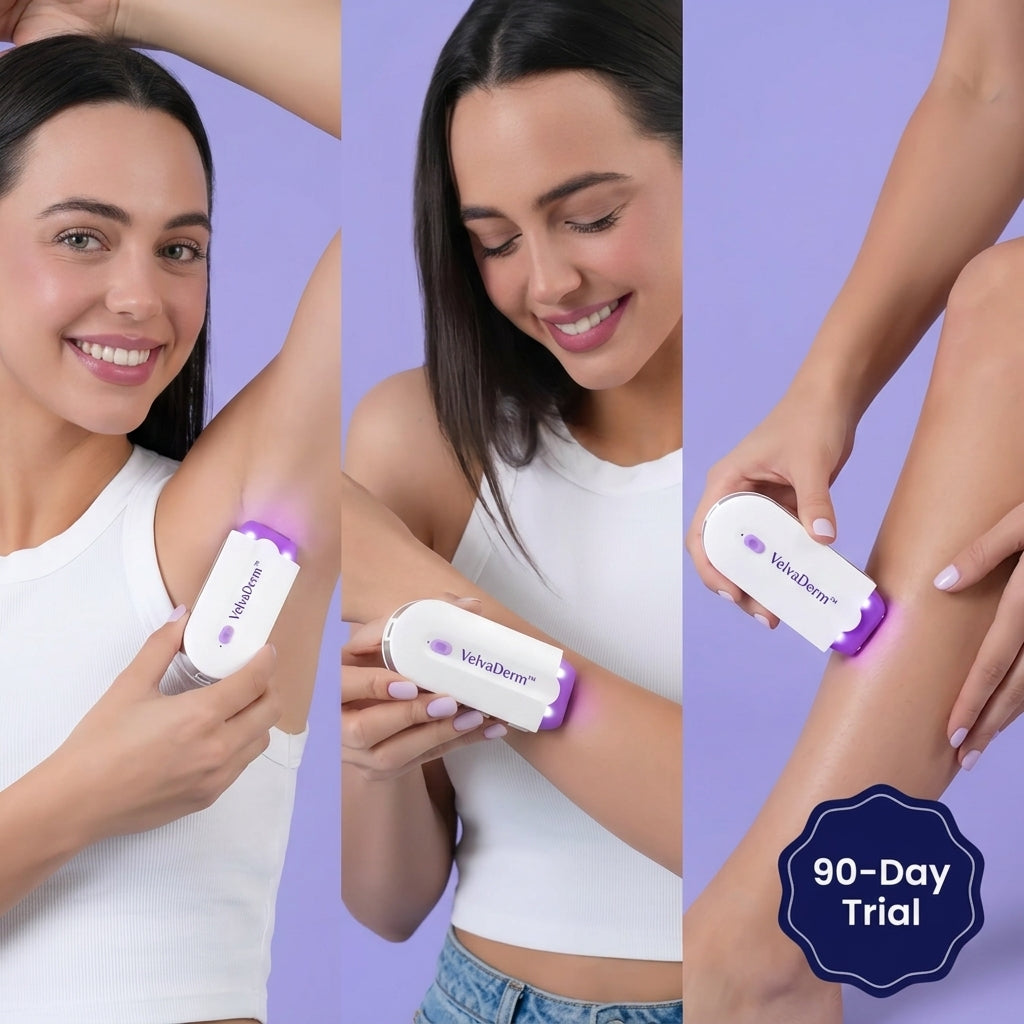 VelvaDerm — Glide Away Unwanted Hair and Stay Smooth for Weeks, No Sting - Souliia