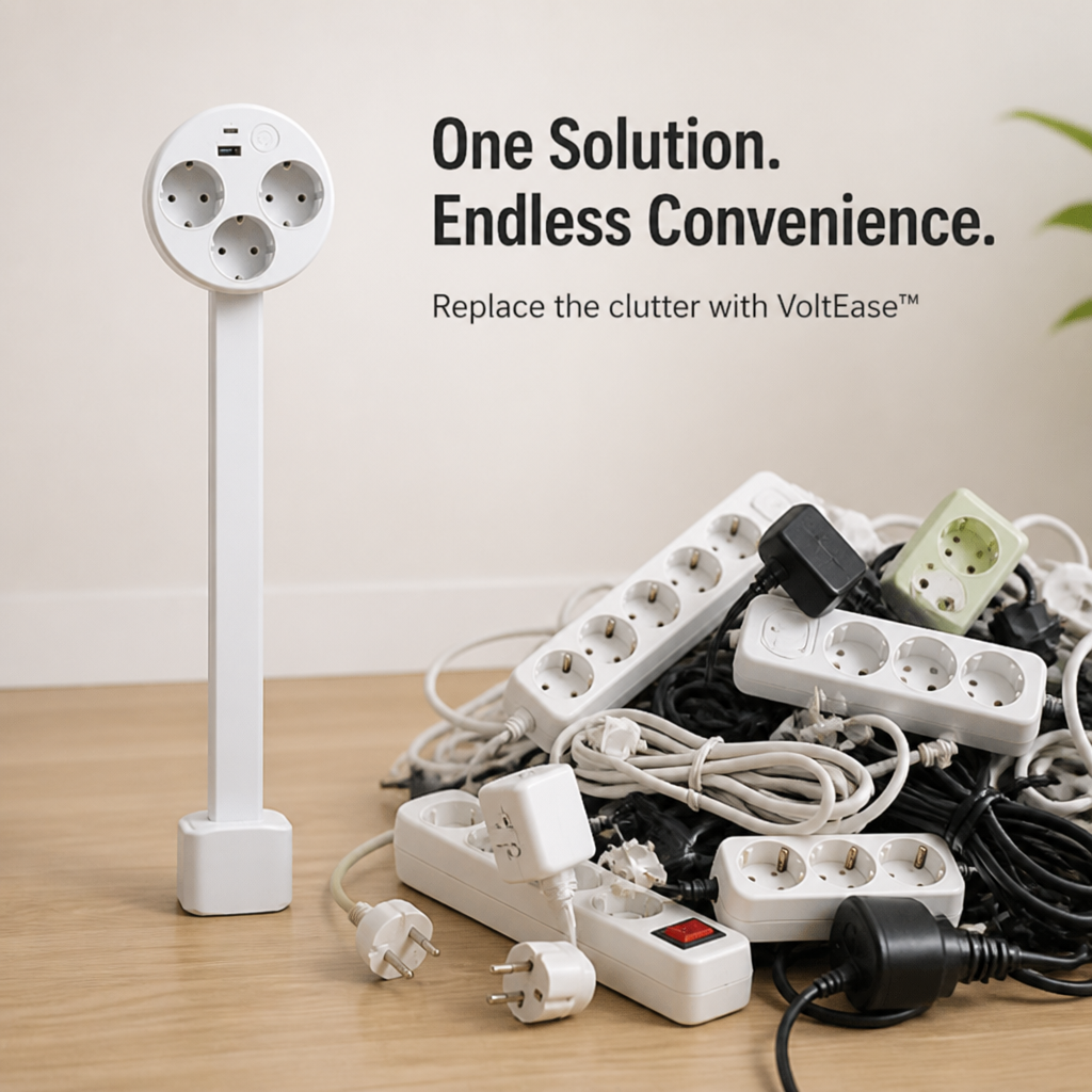 VoltEase — Effortless Power Access That Ends Your Outlet Struggles - Souliia