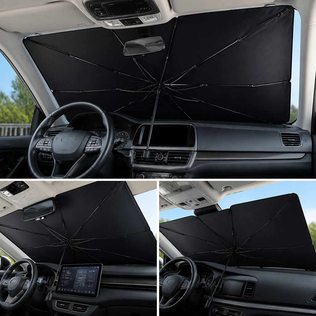 ShadeShield — Step Into Instant Coolness and Save Your Car from Sun Damage - Souliia