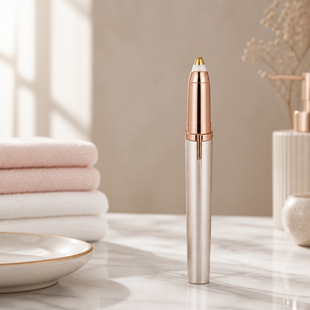 SharpSilk — Sweep Away Stray Brow Hairs & Facial Fuzz Painlessly in Seconds - Souliia