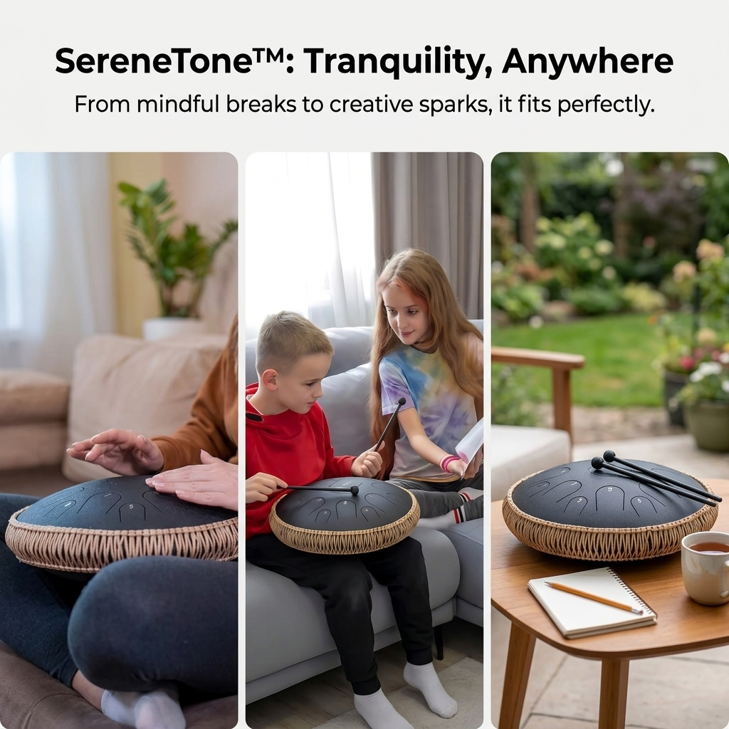SereneTone — Instantly Unleash Deep Calm and Effortless Creativity - Souliia