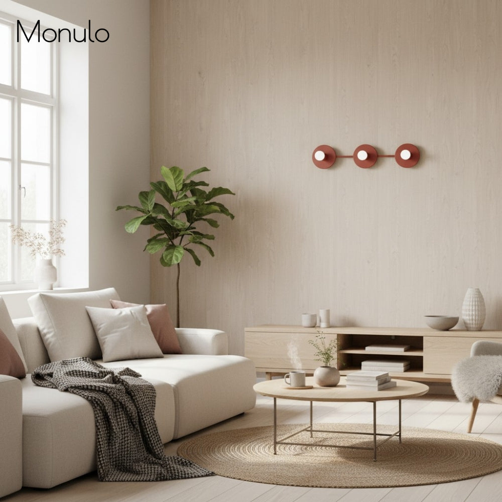 Radiro Globe Spherical Vanity Light – Modern 3-Light Bathroom Fixture | Souliia