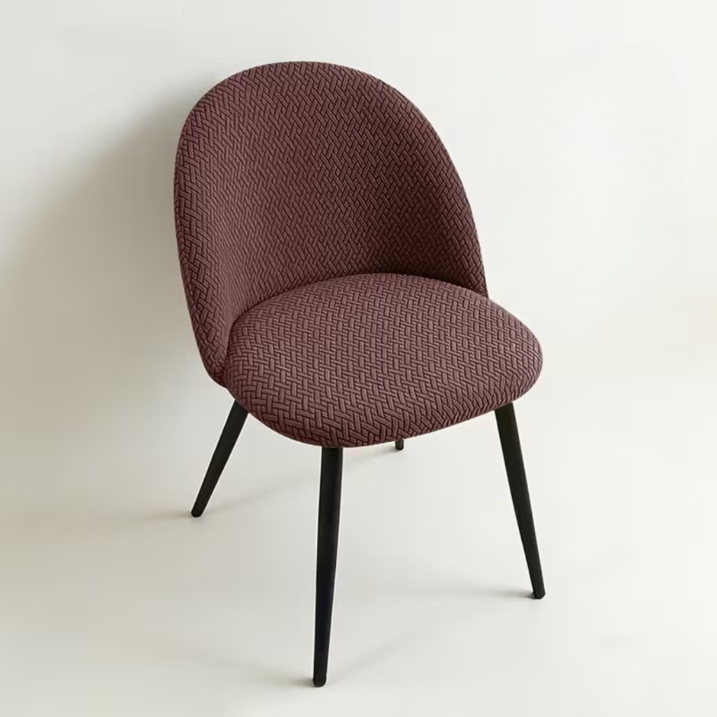 Flexora Modern Stretch Chair Covers — Elastic Hem, Fitted Design