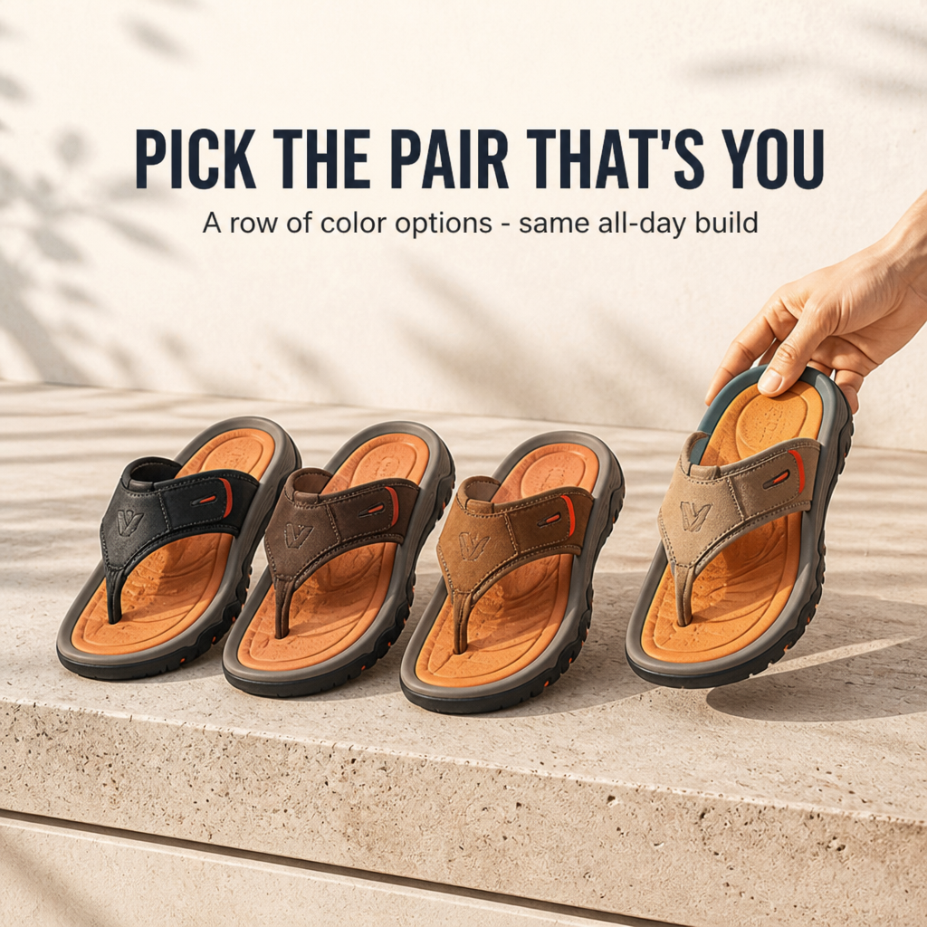 VeroStride Sandals — Experience Every Step Wrapped in Custom Comfort and Unshakable Confidence - Souliia