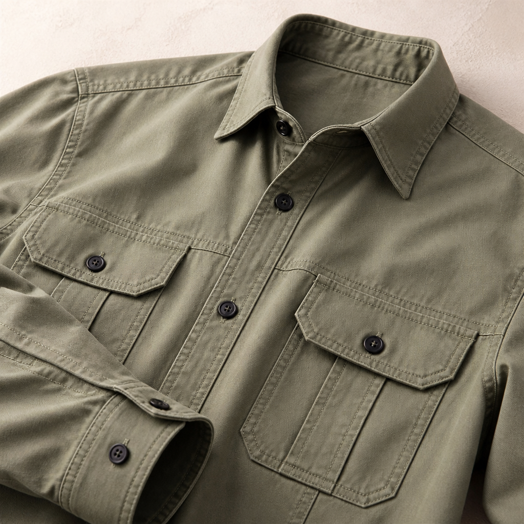 VarioLux Cotton Shirt — Unlock All-Day Cool Comfort and Unshakable Confidence - Souliia