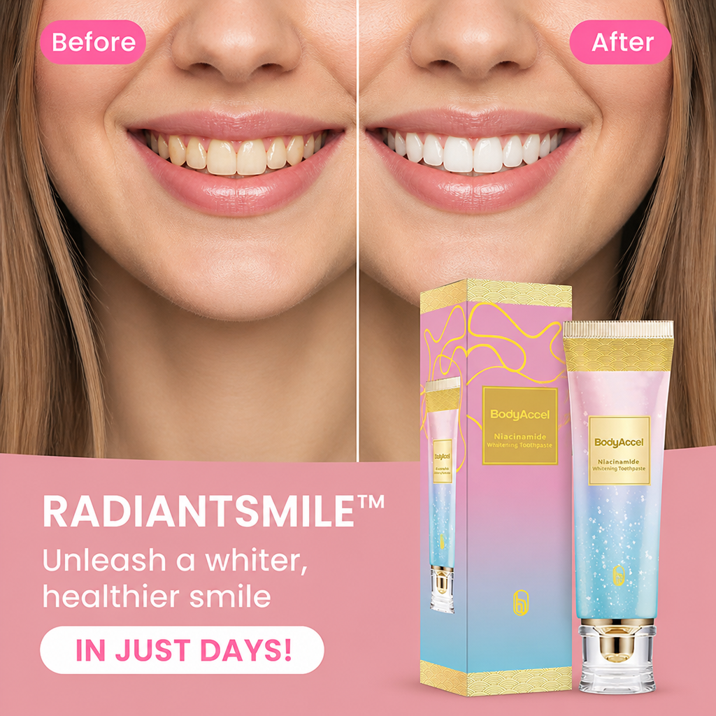 RadiantSmile — Entfessle schnell ein weißeres, gesünderes Lächeln, das Selbstbewusstsein ausstrahlt - Souliia