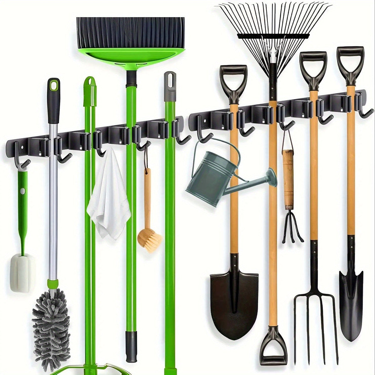 UtilityPro Space-Saving Wall Organizer — Rust-Resistant Heavy-Duty Rack
