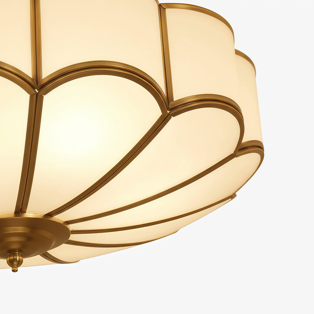 Silunavo Moderne Deckenlampe mit floraler Designinspiration für Wohnzimmer-Statement | Souliia