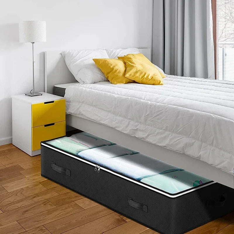Under-Bed Storage Bag - Quickly Create More Space and Organized Storage - Souliia