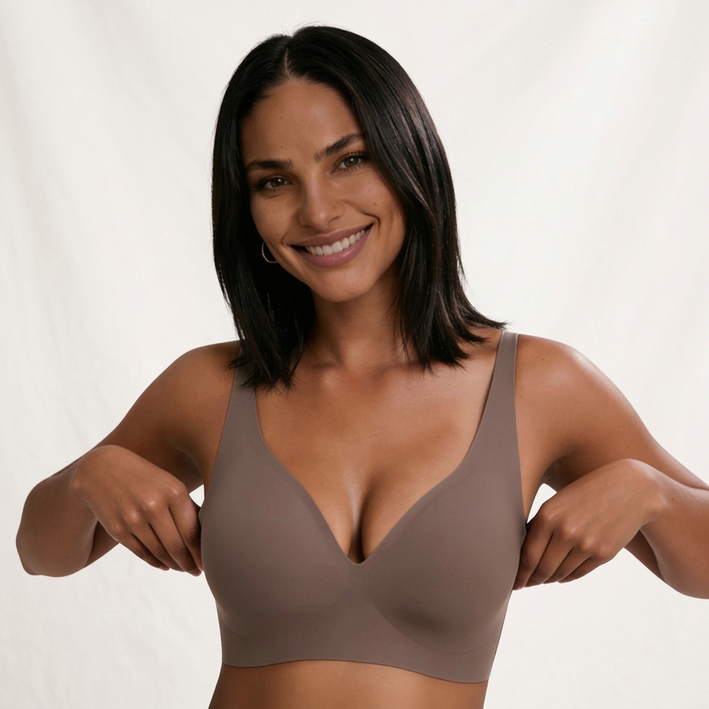 VeloraSilk Second Skin Bra — Feel Invisible Support That Sets You Free All Day - Souliia