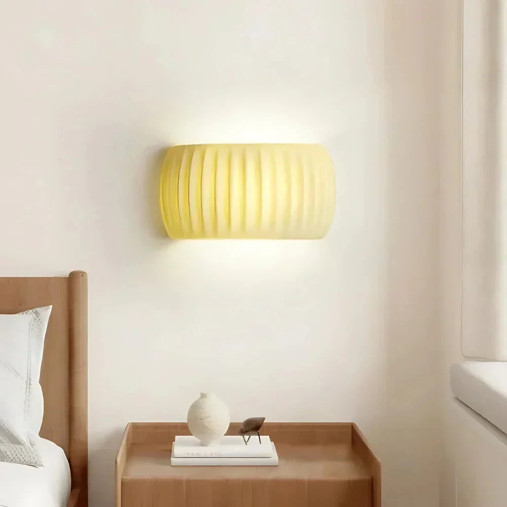 The Sun of Art Deco Resin Wall Light | Souliia