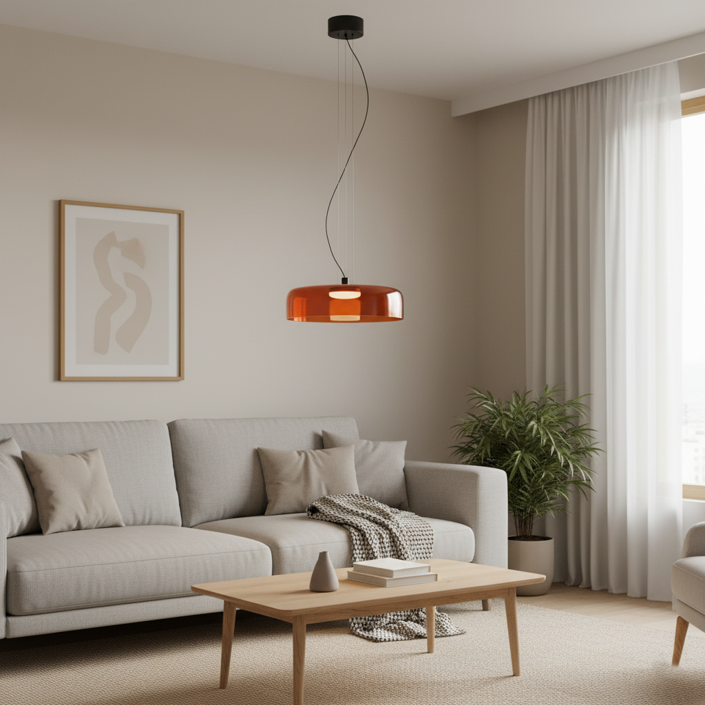Lampada a sospensione in vetro Nordic Celestial | Souliia